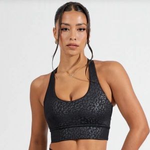 Buffbunny Rosa Sports Bra V2 Black Leopard